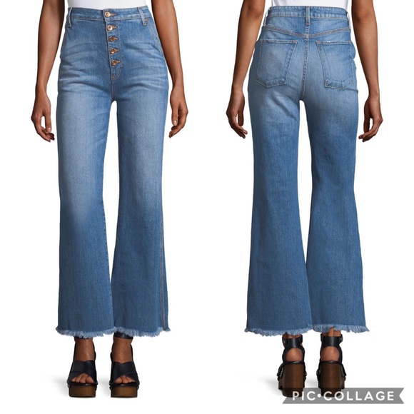 alice and olivia flare jeans